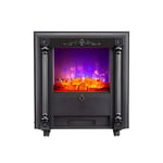 JHSHENGSHI Electric Fireplace Wall Mounted 1000/2000W Electric Fireplace Fireplace Stove Heater, Electric Fireplace Heater With Realistic Flame Effect