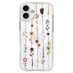 CYRILL by Spigen UltraSheer Mag Case Compatible with iPhone 16 [Compatible with MagSafe] (2024) - Flower Garden