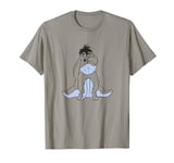 Disney Winnie The Pooh Eeyore Outline Transparent Eye Cover T-Shirt