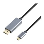 Dacota Platinum USB-C - DisplayPort kaapeli 8K 2 m