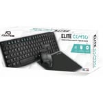 Pack clavier souris tapis sans fil pour ordinateur pc Advance Elite Wireless Com