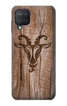 Goat Wood Graphic Printed Case Cover For Samsung Galaxy M12