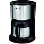 Moulinex Cafetière Isotherme 0,9 L - Noir et inox