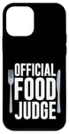 Coque pour iPhone 12 mini Official Food Judge ---