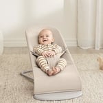 Babybjörn Babysitter Bliss vävd Melange Light beige