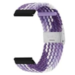 Flätat klockarmband Garmin VivoActive 3 - Gradient purple