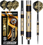 RED DRAGON Golden Eyes 22g, 24g, 26g, 28g, 30g or 32g Tungsten Darts Set with