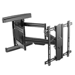 RICOO Support Murale TV 55-95" S7544-B (140-241cm) Suspendu Orientable Inclinable Support Écran Universel Accroche Moniteur VESA 400 x 400 Noir