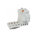 Legrand - Bloc différentiel adaptable à vis DX³ pour disjoncteur 1 module par pôle 4 Pôles 400V 63A type ac 300mA sélectif 410521