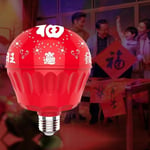 Good Luck Fesitival Spotlight Bulb Party LED Night Light  Celebration Party