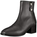 Marc O'Polo Femme Bottines à Talon Moyen, Noir 990, 41 EU