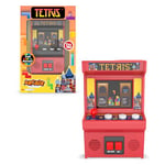 Mini Tetris Arcade Game Machine, Retro Classic Arcade Electronic Toy with New TFT Color Screen, Authentic Miniature Replica, Ages