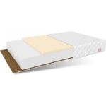 Matelas 80x160 - mousse froide - 11cm - couche coco - latex de ventilation