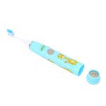 Kids Electric Toothbrushes Cartoon Pattern Battery Powered Soft Brush Hair W GHB