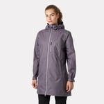 Helly Hansen Dam Long Belfast 3/4 Regnjacka Lila XS