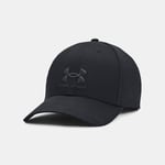 Casquette réglable Under Armour Branded pour homme Noir / Noir TAILLE UNIQUE