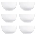 Luminarc Diwali Lot de 6 bols en verre opale Blanc 14,5 cm