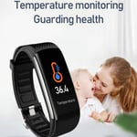 Ip67 Sport Smart Watch Women Men Call Reminder Blood Pressure Ox C White