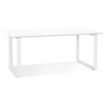 Bureau Design "Ribaila" 180cm Blanc