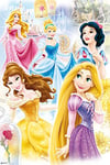 Disney – Princesas Princesas Gruppe – Poster Plakat – Größe 61 x 91,5 cm