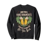 Funny Christmas Humor Beer Mixologists Xmas Jokes Sweatshirt