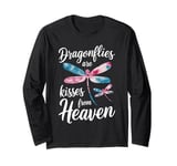 Dragonfly Dragonflies Are Kisses From Heaven Animal Long Sleeve T-Shirt