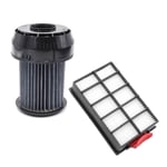 Set 2 filtre pour Bosch BGS 6-1438 Serie 02 bis 04 61466 aspirateur