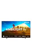 Philips 50PUS8009 (2024) LED HDR 4K Ultra HD Smart TV, 50 inch with Freeview Play, Ambilight & Dolby Atmos, Black