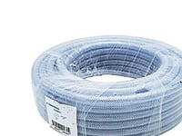 Sauermann Kondensvattenslang 10 Mm - Pvc, Transparent, 25 M, Förstärkt