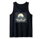 Explore the Unknown at Night with Cool Forest and Moon Tank Top