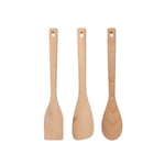 Alessi - Pots & Pans Kitchen Spoons set - Övriga köksredskap - Jasper Morrison - Träfärgad