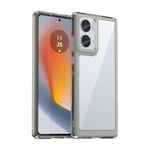 Moto Edge 50 Fusion Soft Gel Bumper Case [Clear Grey]