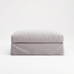 Upholstery For Le Grand Air Footstool Linen, Misty Grey