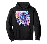 Tarantula Spider Artwork Tarantula Lover Splash Wildlife Pullover Hoodie