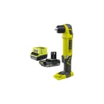 Pack Ryobi Perceuse-visseuse d'angle RAD1801M - 18V One+ - 1 Batterie 2.0Ah - 1 Chargeur rapide