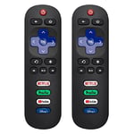 RC280 Fjärrkontroll för Roku TV-apparater, kompatibel med TCL Roku/Hisense Roku/Onn Roku/Sharp Roku/Element Roku/Westinghouse Roku/Philips Roku/Insignia