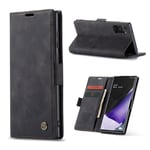 CaseMe vintage Samsung Galaxy Note 20 fodral - Svart