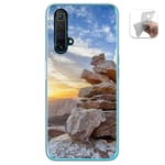 Housse En Gel TPU Pour Realme X3 SUPERZOOM / X50 5G Design Sunset Dessins