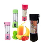 4 St Portabla Usb Blender 6 Blads 380ml - Färger