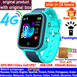 4G Smart Watch Kids GPS WIFI Video Call SOS IP67 Waterproof Child Smartwatch Cam