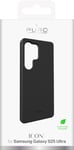 PURO Samsung Galaxy S25 Ultra silicone cover ICON  black