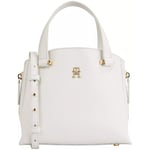 Sac à main Tommy Hilfiger  Sac a main  Ref 62546 YBL Blanc 22*1