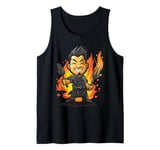 Hibachi Grill Teppanyaki Barbeque Japanese Cuisine Tank Top