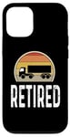 iPhone 12/12 Pro Semi Truck Driver Retired Operator Retirement Senior Citizen Case