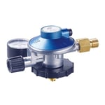 Gassregulator med manometer til CGI gassflasker