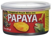 Zoo Med Tropical Fruit Mix-Ins Papaya Nourriture pour Reptile/Amphibien 95 g