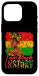 Coque pour iPhone 16 Pro I am Black History Juneteenth celebration afro-américain