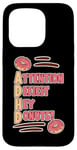 Coque pour iPhone 15 Pro Attention Deficit Hey Donuts Jeux de mots sur le TDAH