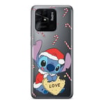 ERT GROUP Coque de téléphone Portable pour Xiaomi REDMI 10C Original et sous Licence Officielle Disney Motif Stich 010 Parfaitement adapté à la Forme du téléphone Portable, partiel imprimé