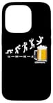 Coque pour iPhone 14 Pro Bière Semaine Vendredi Week-end Fin De La Biere Cadeau